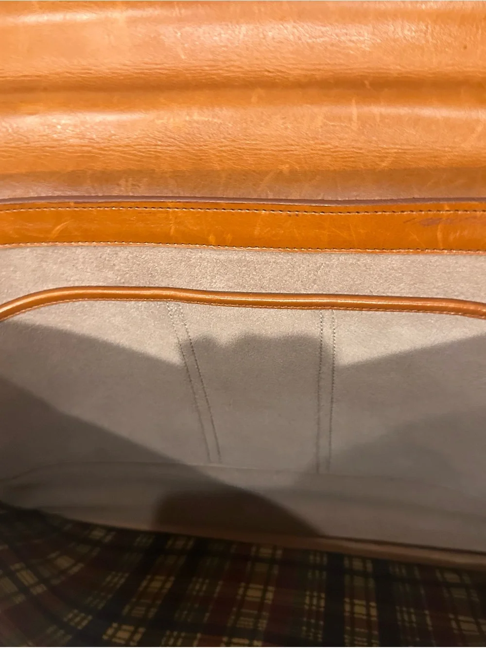 Mario Hernandez handmade leather briefcase satchel bag
